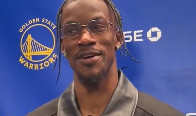 记者：你比进NBA时老了；巴特勒：纯废话，你还比昨天老了呢